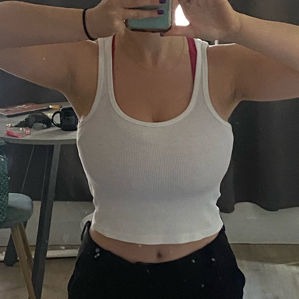 Pull&Bear White Tank